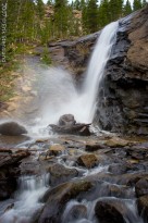 waterfall, bridal veil, cow creek